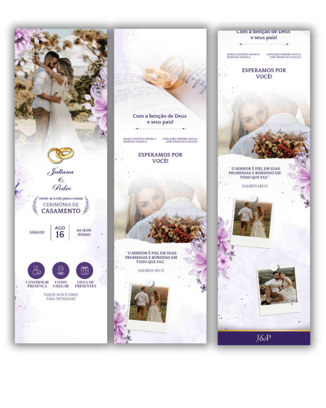 Convite de casamento Interativo Infinito com cartinha - Imagem 3