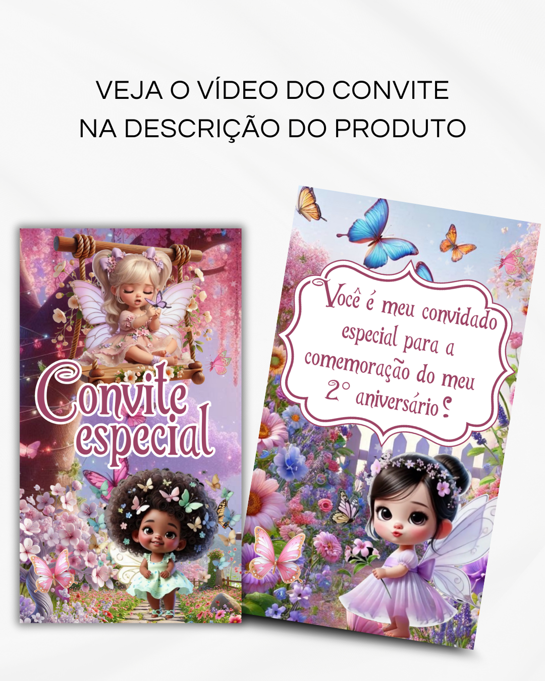 Convite Animado de Página - Jardim Encantado (vídeo) - Imagem 2
