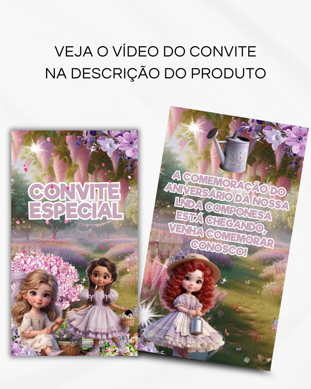 Convite Animado de Página - Camponesa (vídeo) - Imagem 2