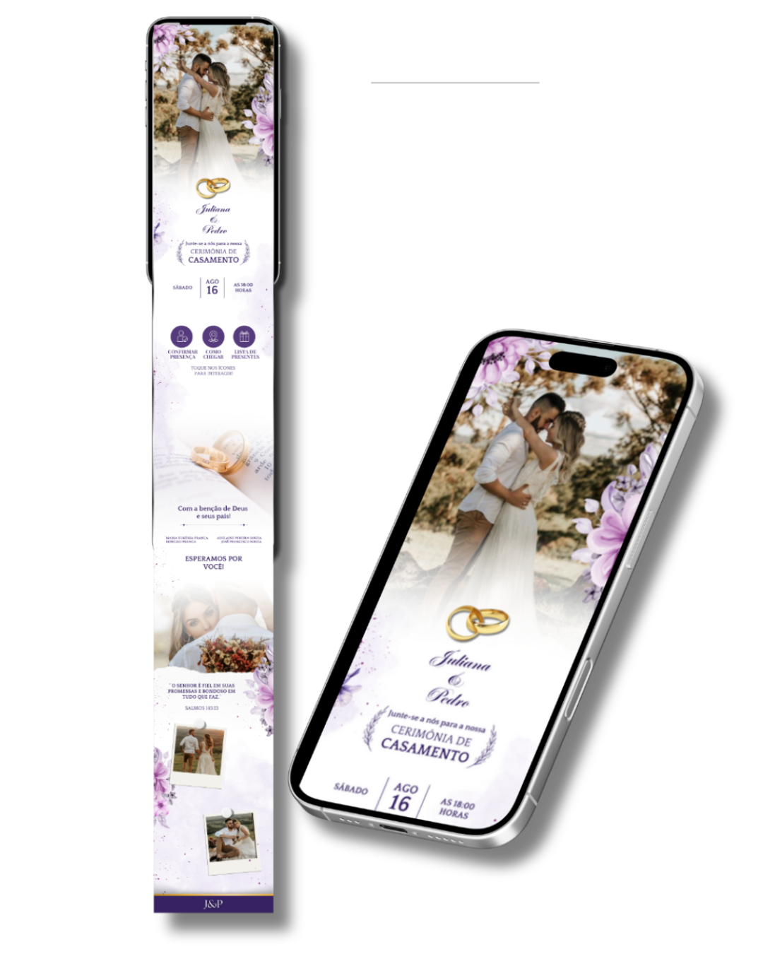 Convite de casamento Interativo Infinito com cartinha - Imagem 4
