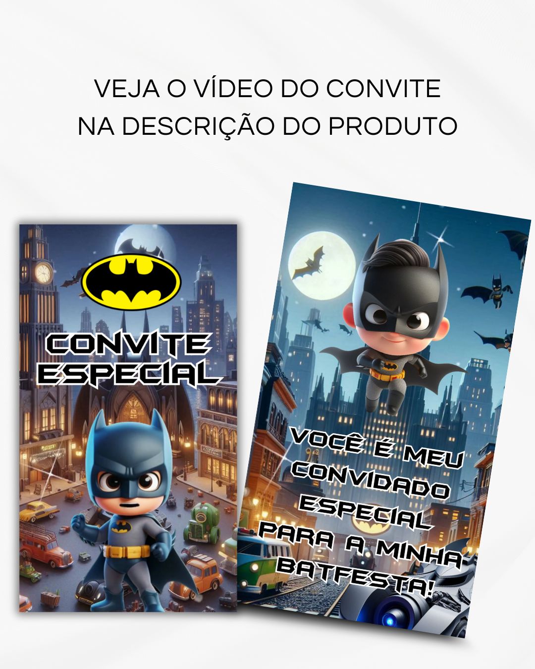 Convite Animado de Página - Batman (vídeo) - Imagem 2