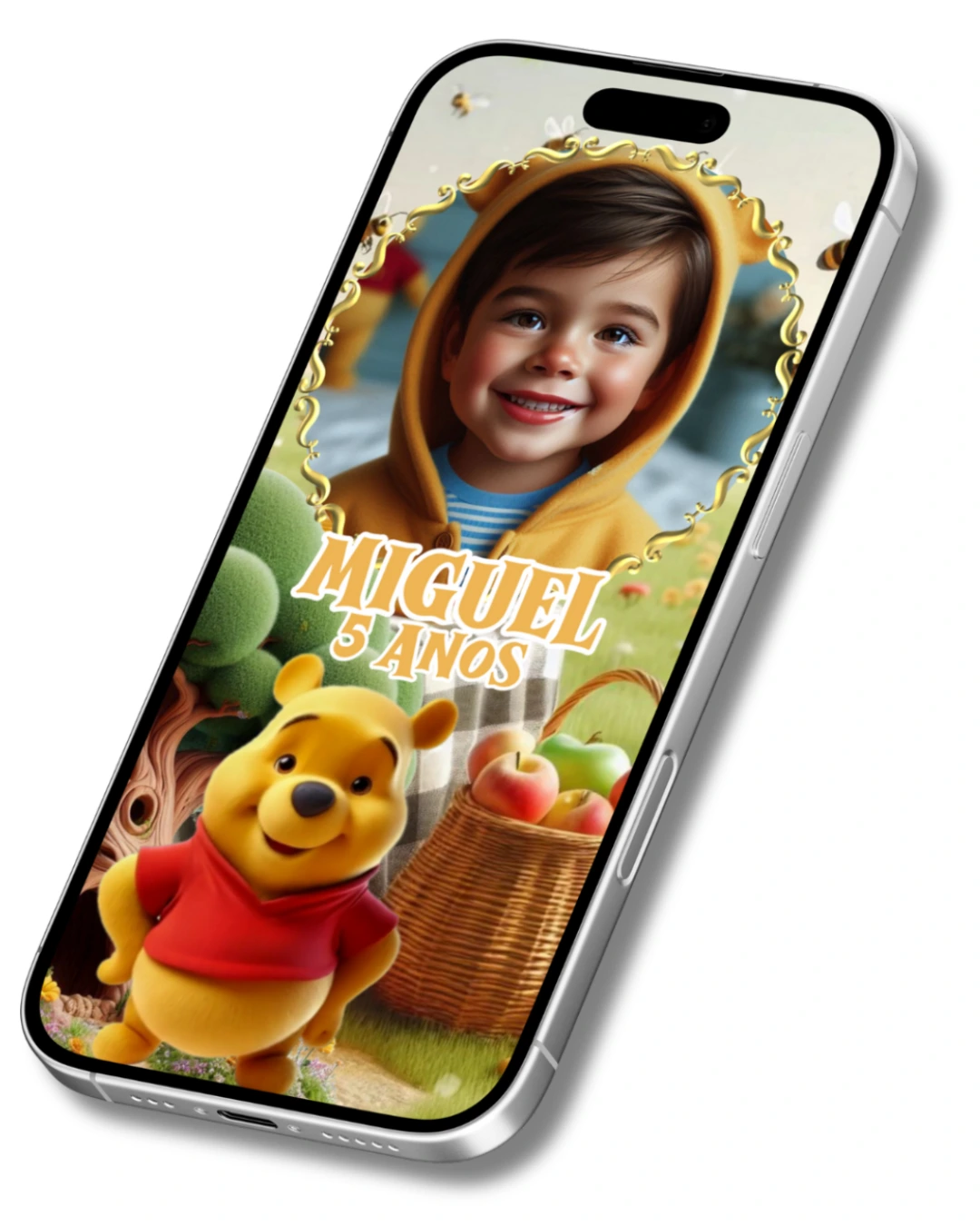 Convite Animado de Página - Ursinho Pooh (vídeo)