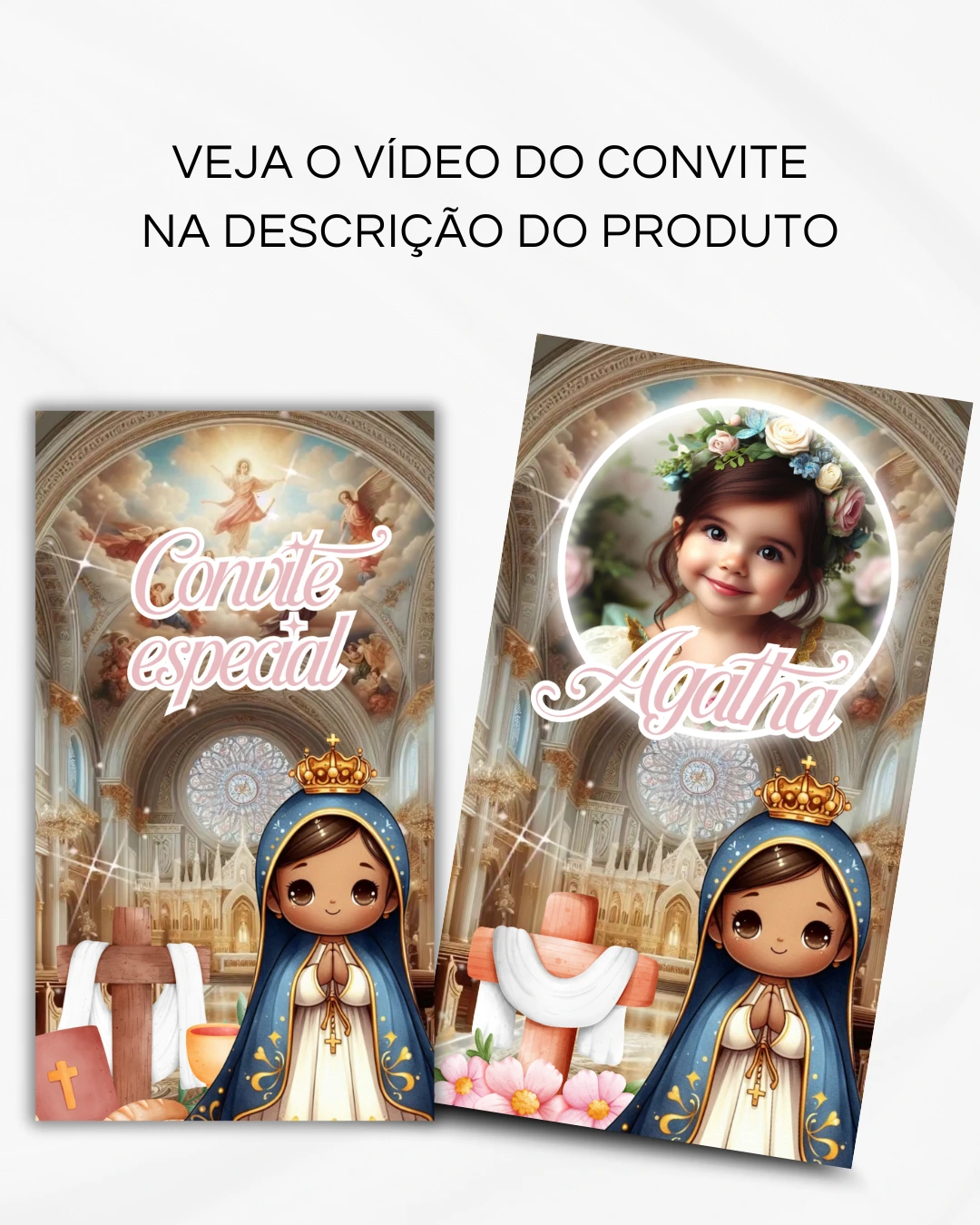 Convite Animado de Página - Igreja Católica (vídeo) - Imagem 2