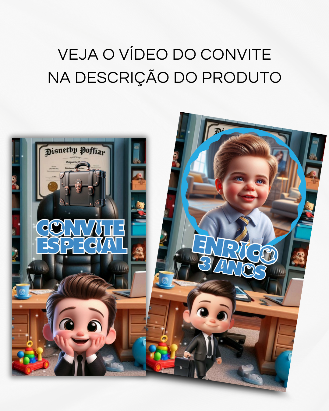 Convite Animado de Página - Poderoso Chefinho (vídeo) - Imagem 2