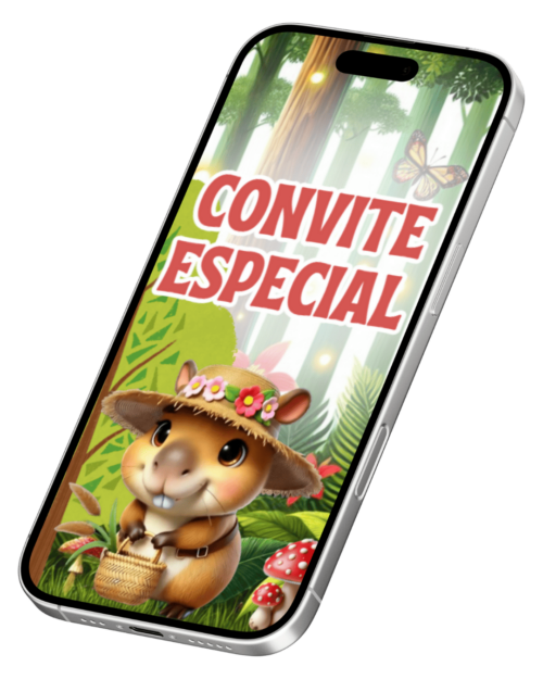 Convite Animado de Página - Capivara (vídeo)